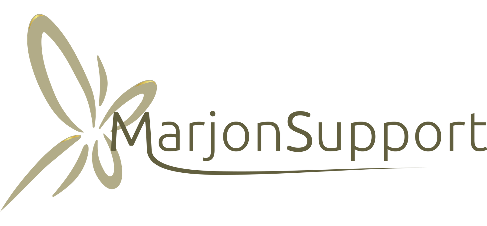 Marjon Support.nl Logo glans